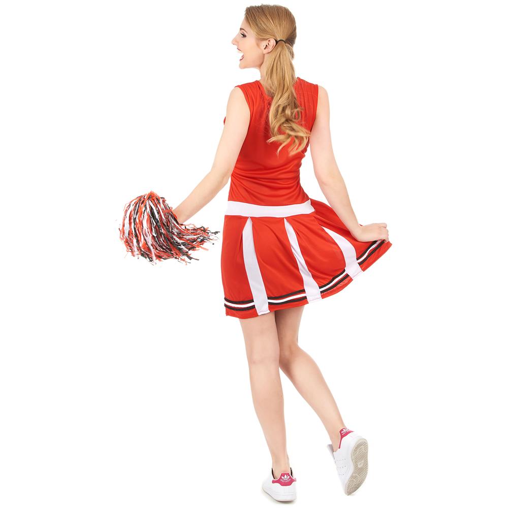 Travestimento Da Ragazza Pompom Per Donna - Taglia: M - Foto 3