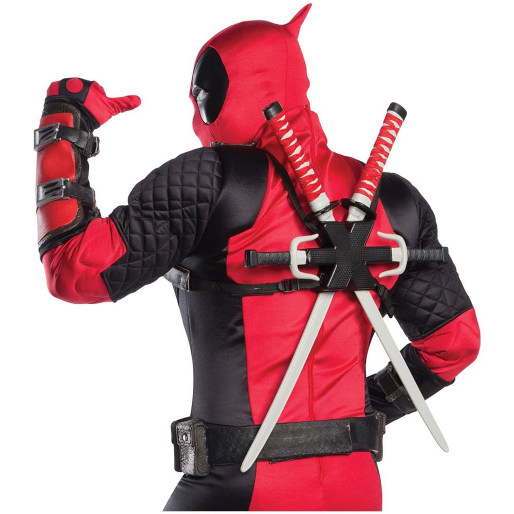 Travestimento Grand Heritage Da Deadpool Per Adulto - Taglia: M / L - Foto 2