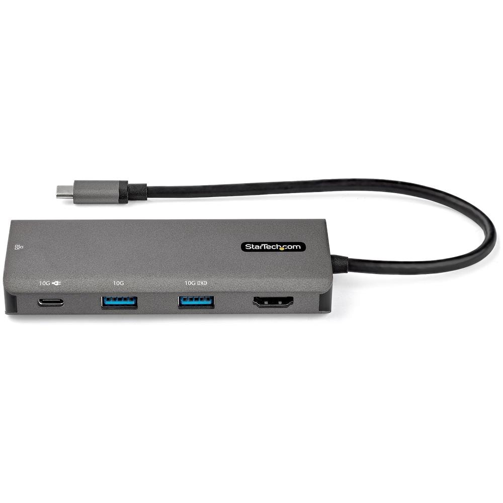 Adattatore Multiporta USB C da Viaggio con Convertitore Video USB type-C HDMI 4K 30Hz  Mini Docking Station USB Tipo C a HDMI Colore Nero Grigio - Foto 2