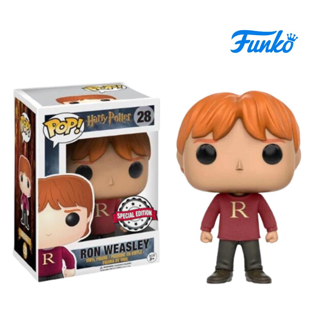 Funko Pop Harry Potter Ron Weasley Sweater Hot Topic Exclusive # 28 - Foto 2