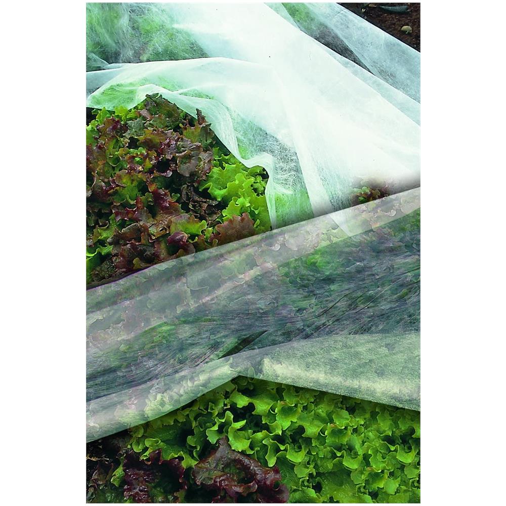 Ortoclima Tessuto Non Tessuto Per Orto E Giardino, Bianco, 2,40 X 10 M - Foto 2