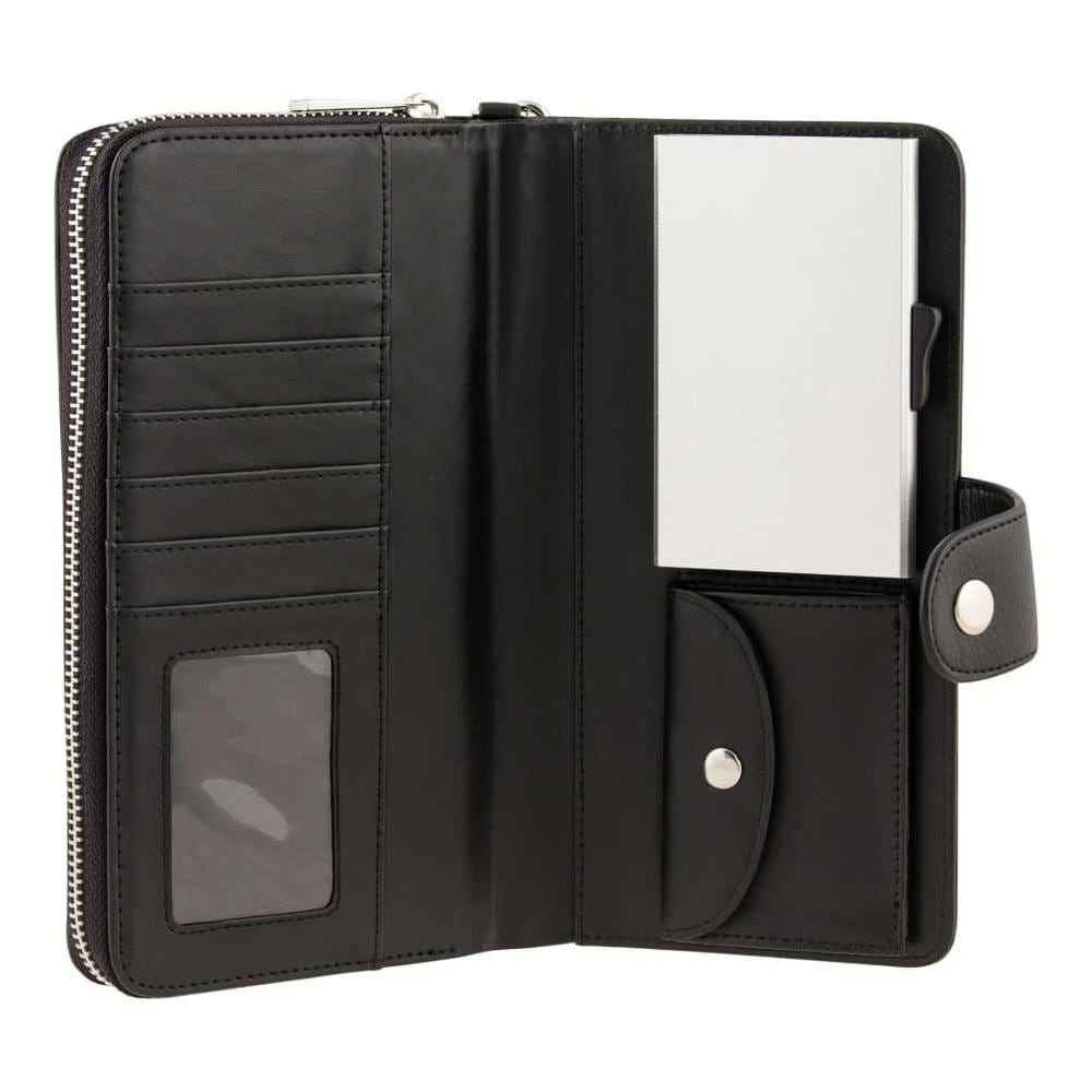 Porta Carte Di Credito Da Donna Nero Cag004 - Foto 1