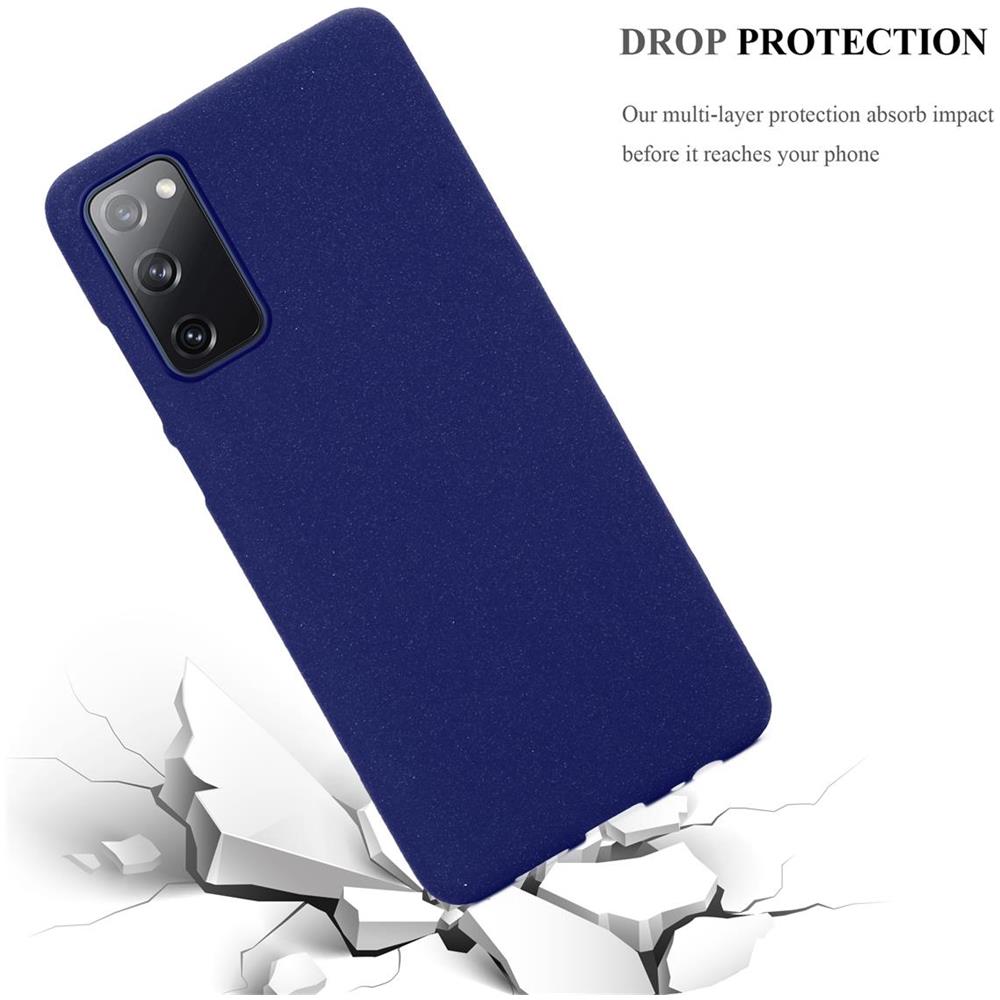 Custodia Compatibile Con Samsung Galaxy S20 Fe In Frost Blu Scuro - Coperchio Protettivo In Silicone Tpu Flessibile - Foto 7