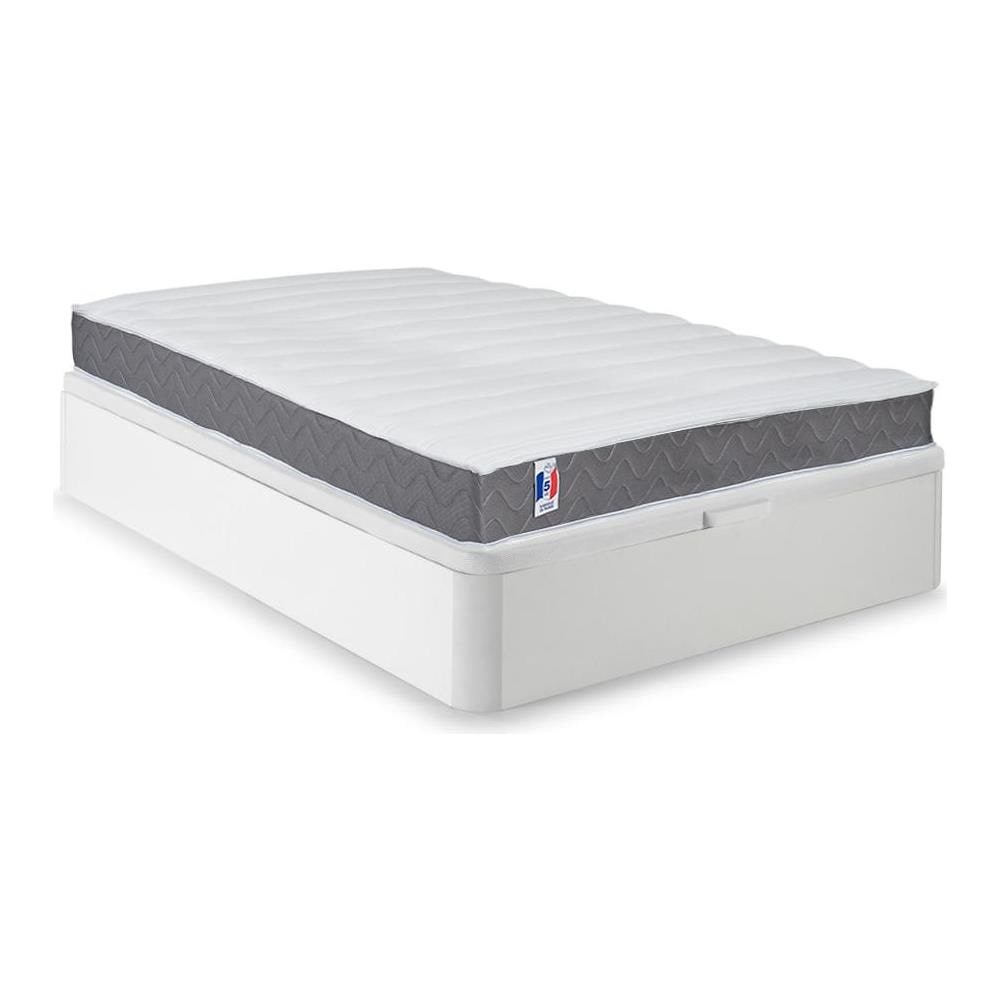 Zinus Materasso In Schiuma 160x200 Cm – Altezza 16 Cm – Comfort Convenzionale – Letto Matrimoniale