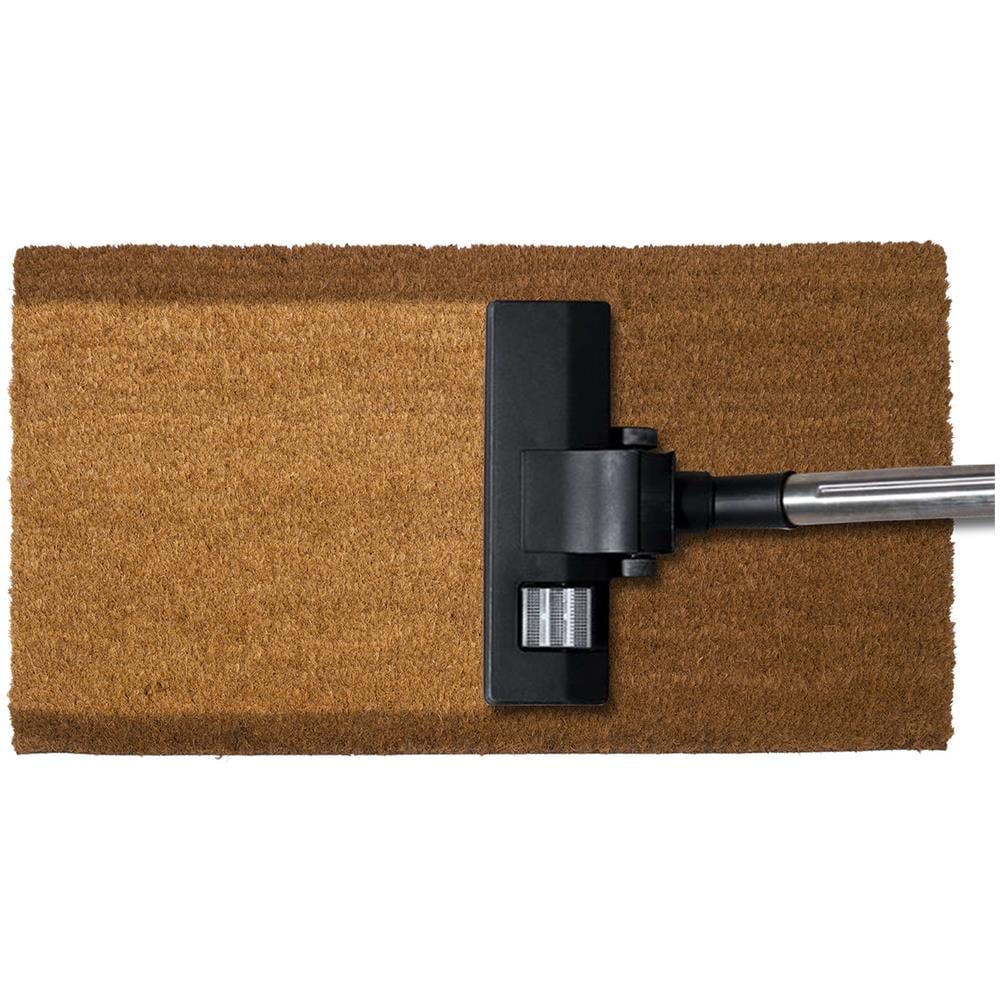 Zerbino Entrata Ingresso Casa Esterno Antiscivolo In Cocco Naturale Tinta Unita 40x70 Cocco Naturale - Foto 5
