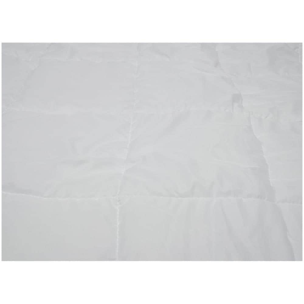 Interno Piumino Antiacaro Piumone Letto Invernale Anallergico 300gr Bianco Lavabile Matrimoniale Invernale - Foto 2