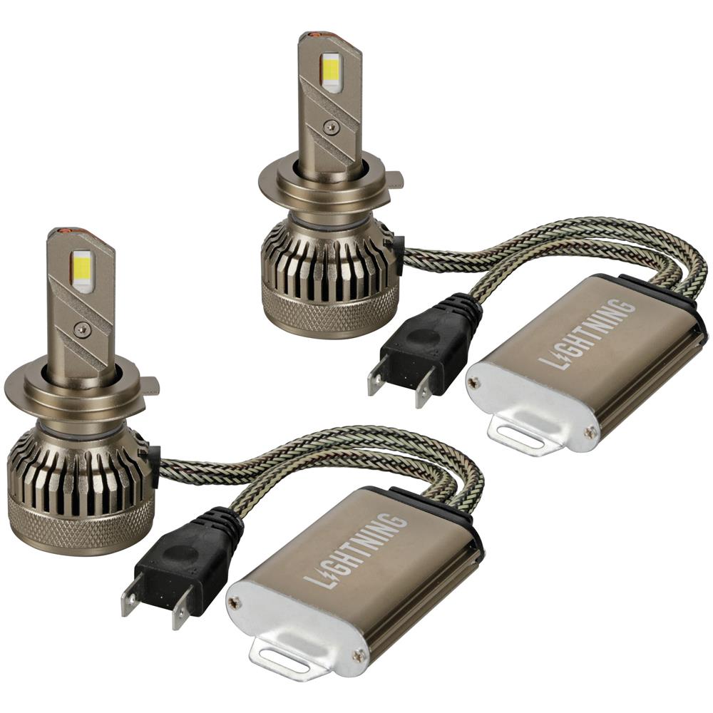 9/32v Halo Led Serie 14 Lightning - (h7) - 45w - Px26d - 2 Pz - Scatola - Foto 1