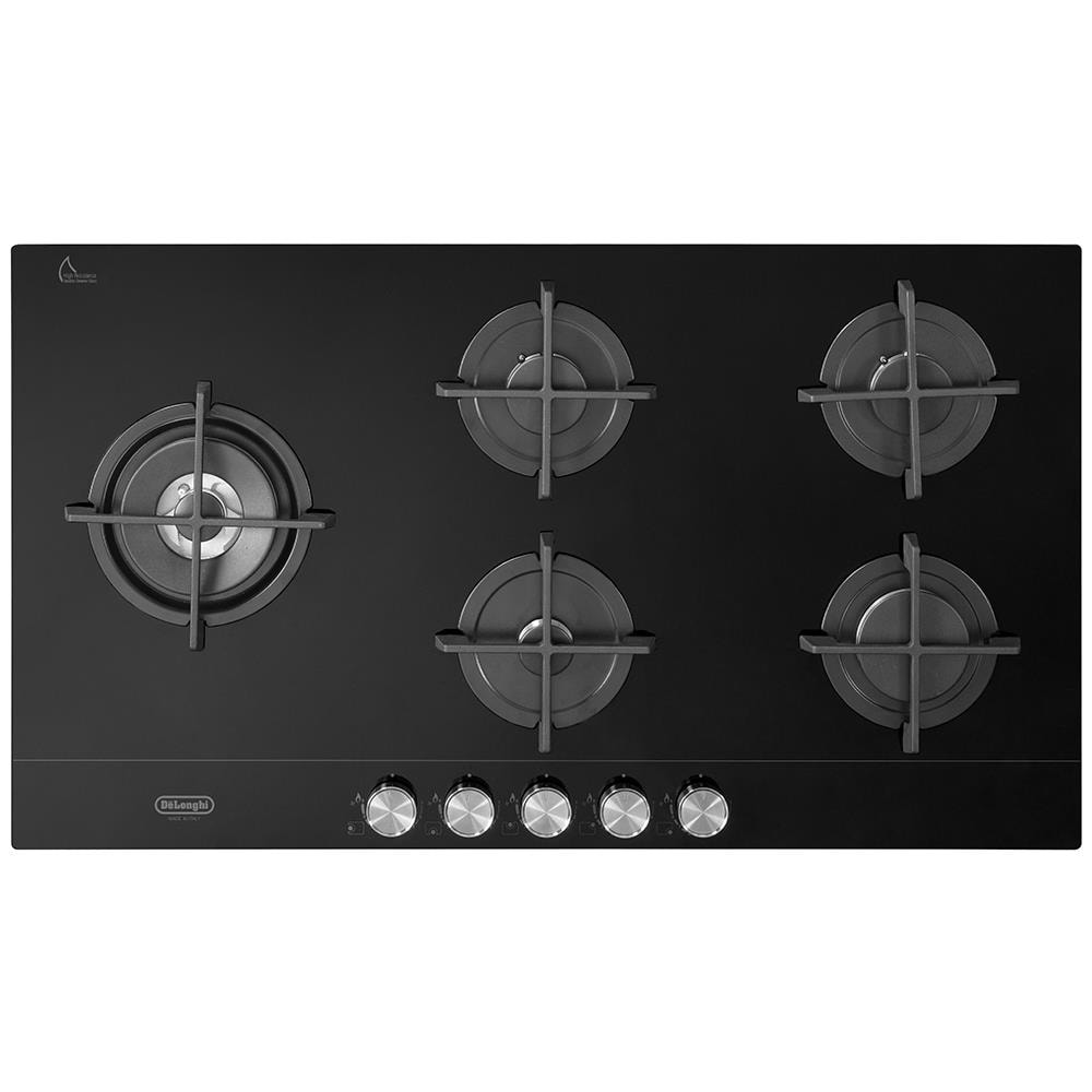 Piano Cottura NSL 590D NCM a Gas 5 Fuochi Gas Colore Nero - Foto 1