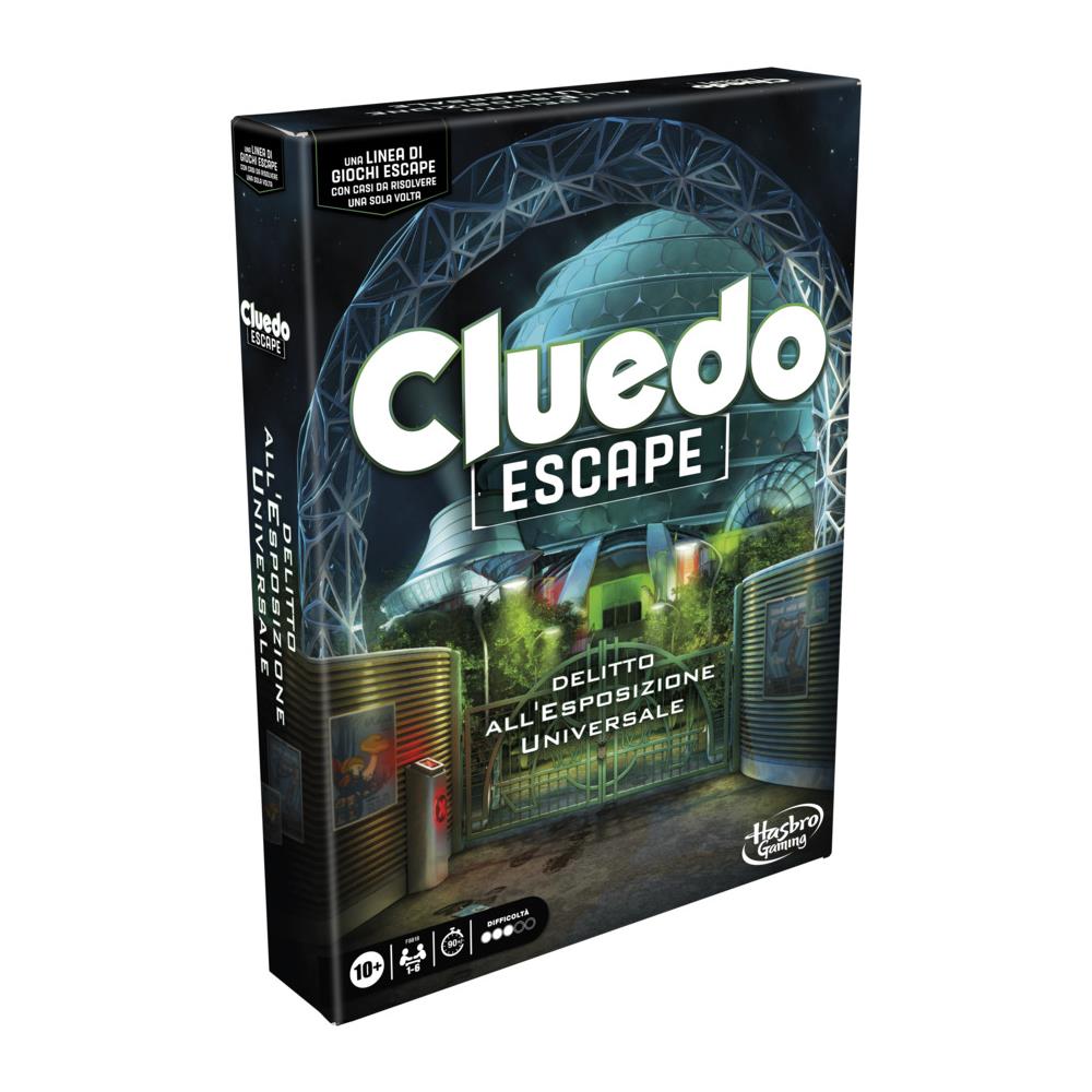 Cluedo Escape - Delitto all'Esposizione Universale, gioco da tavolo, giochi in versione escape room da risolvere 1 volta sola, giochi di mistero, dai 10 anni in su - Foto 2