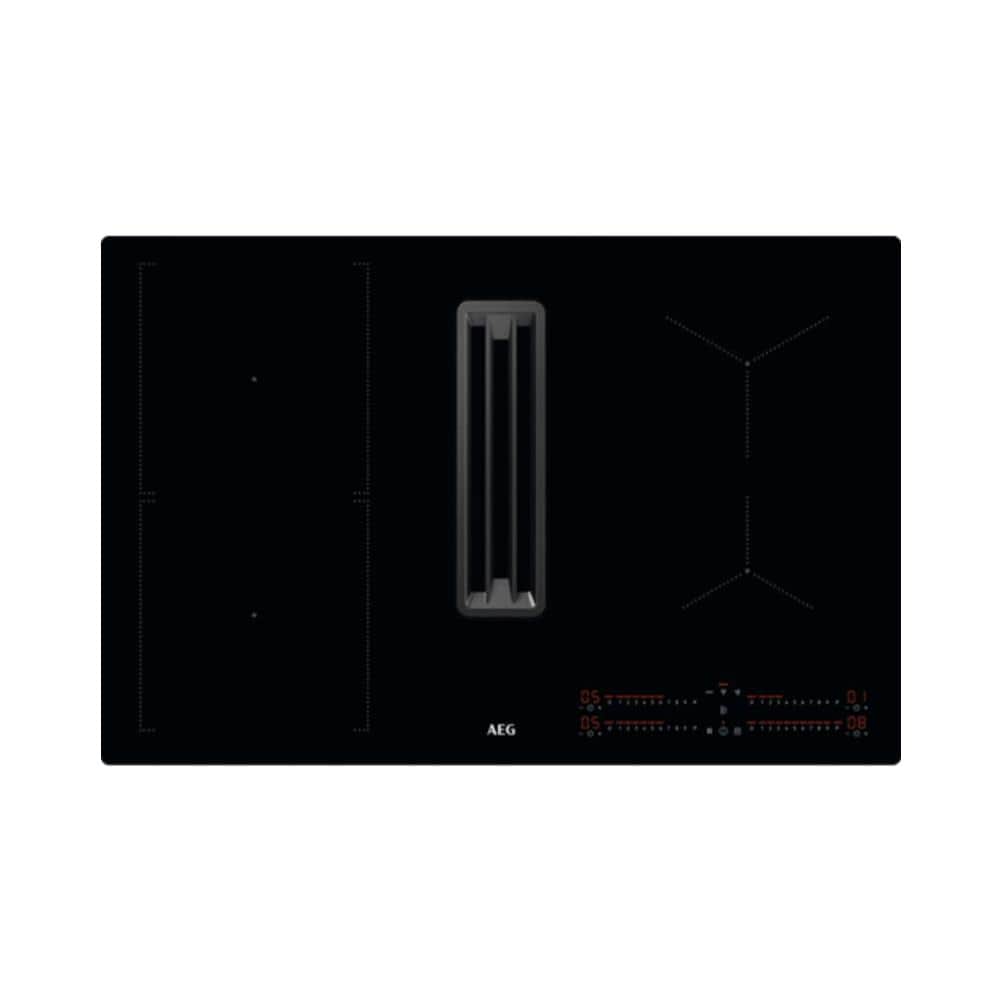 Piano Cottura CCE84543CB a Induzione 4 Zone Cottura da 77 cm Cappa Aspirante / Filtrante Colore Nero - Foto 1