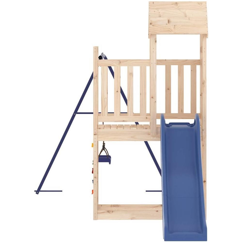 Set da Gioco da Esterno in Legno Massello di Pino - Foto 1