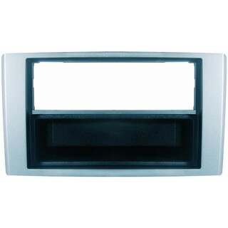 Autoleads FP-01-02 - Adattatore Mascherina Per Autoradio Singolo DIN Per Fiat Multipla, Colore Grigio Chiaro