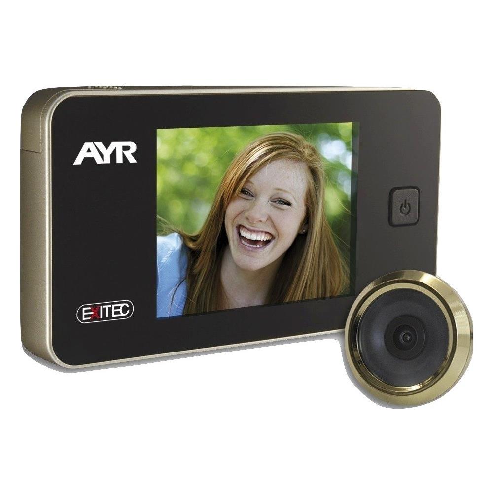 Exitec 752, Spioncino Digitale Per Porta, 125ã? â x 68ã? â x 15ã? â mm) - Foto 1