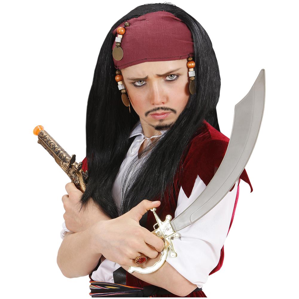Parrucca Da Uomo Pirata - Foto 1