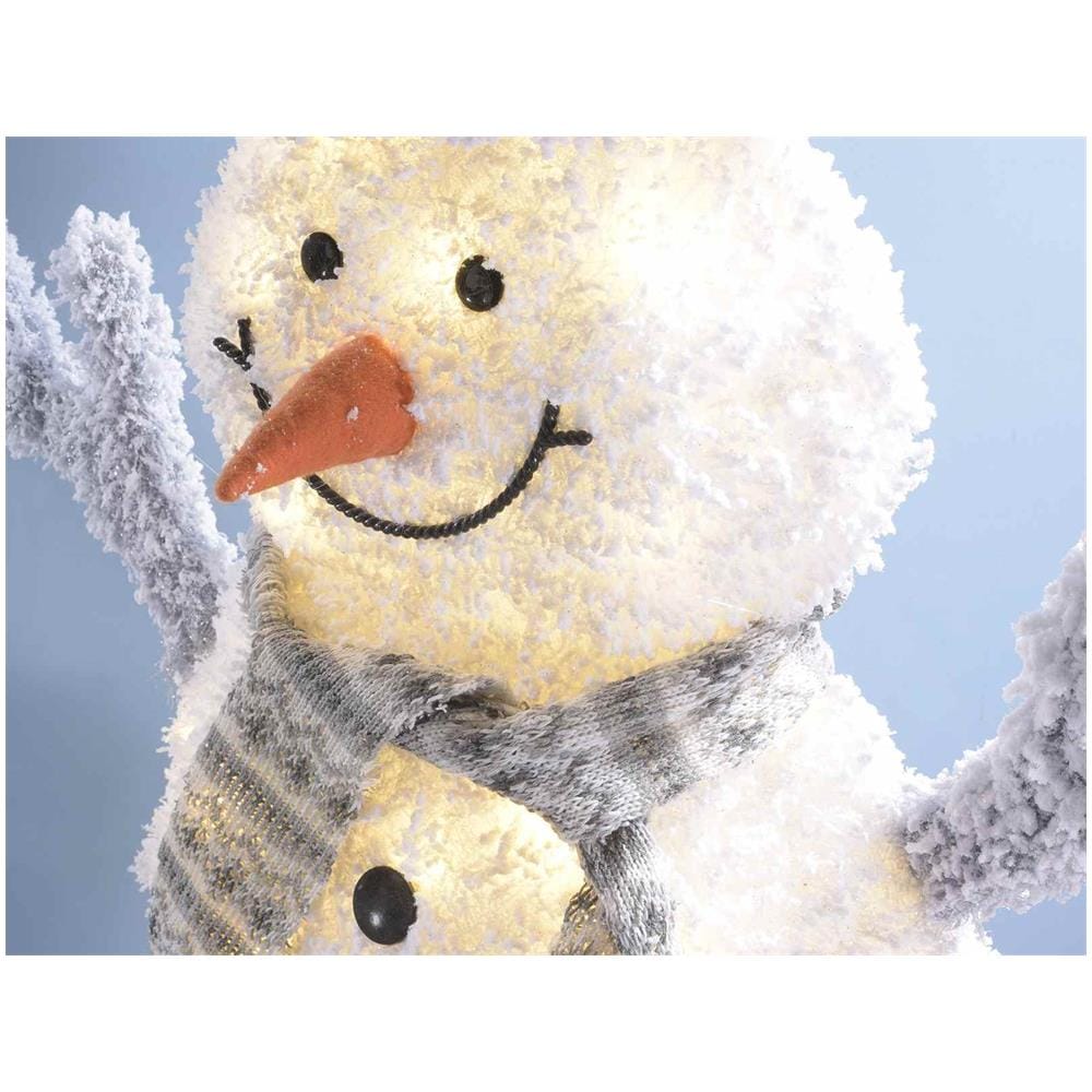 Pupazzo Di Beve Luminoso Per Interni Ed Esterni Decorazione Natalizia Per Casa E Negozi 1,22 Metri - Foto 2