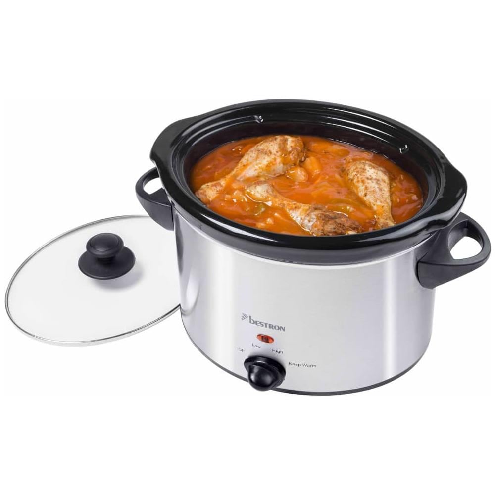 Pentola Slow Cooker ASC350 180W in Acciaio Inossidabile 3,5 L - Foto 3