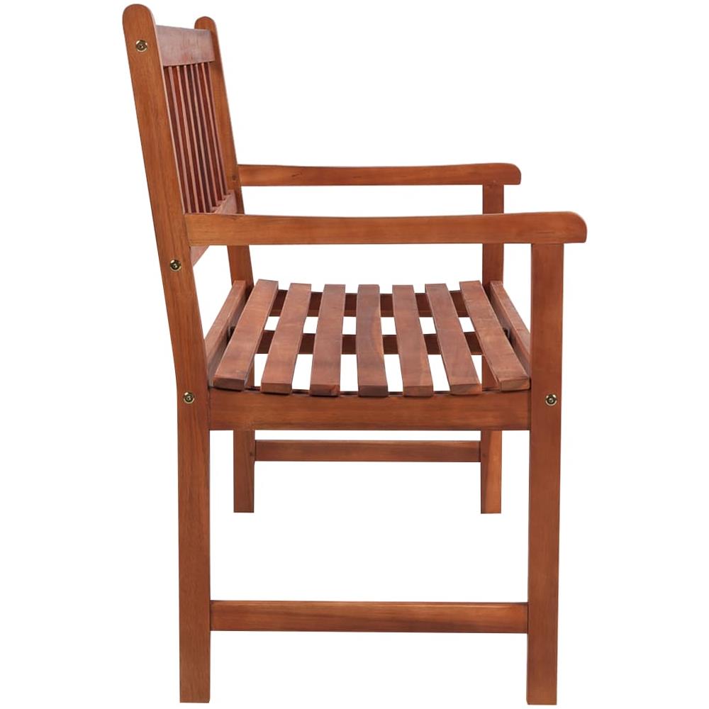 Panca da Giardino con Cuscino 120 cm in Massello di Acacia - Foto 3