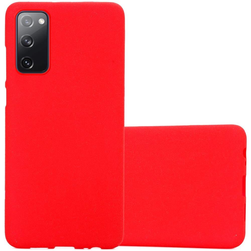 Custodia Compatibile Con Samsung Galaxy S20 Fe In Frost Rosso - Coperchio Protettivo In Silicone Tpu Flessibile - Foto 1