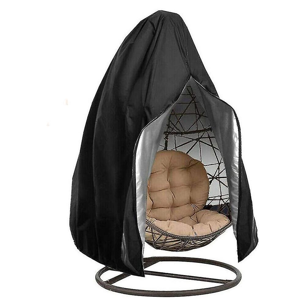 Copertura per altalena impermeabile di ricambio per sedia da esterno per patio (nero, 2 posti Copertura per altalena impermeabile di ricambio per sedia da esterno per patio (nero, 2 posti