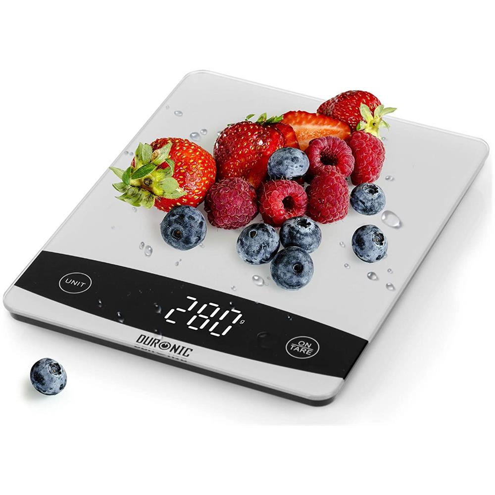 Ks1009 Bilancia Da Cucina - Bilancia Ad Alta Precisione Con Display Digitale - Portata 1g / 10 Kg - Piattaforma In Vetro - Funzione Tara - Ideale Per Cucina E Pasticceria - Foto 1