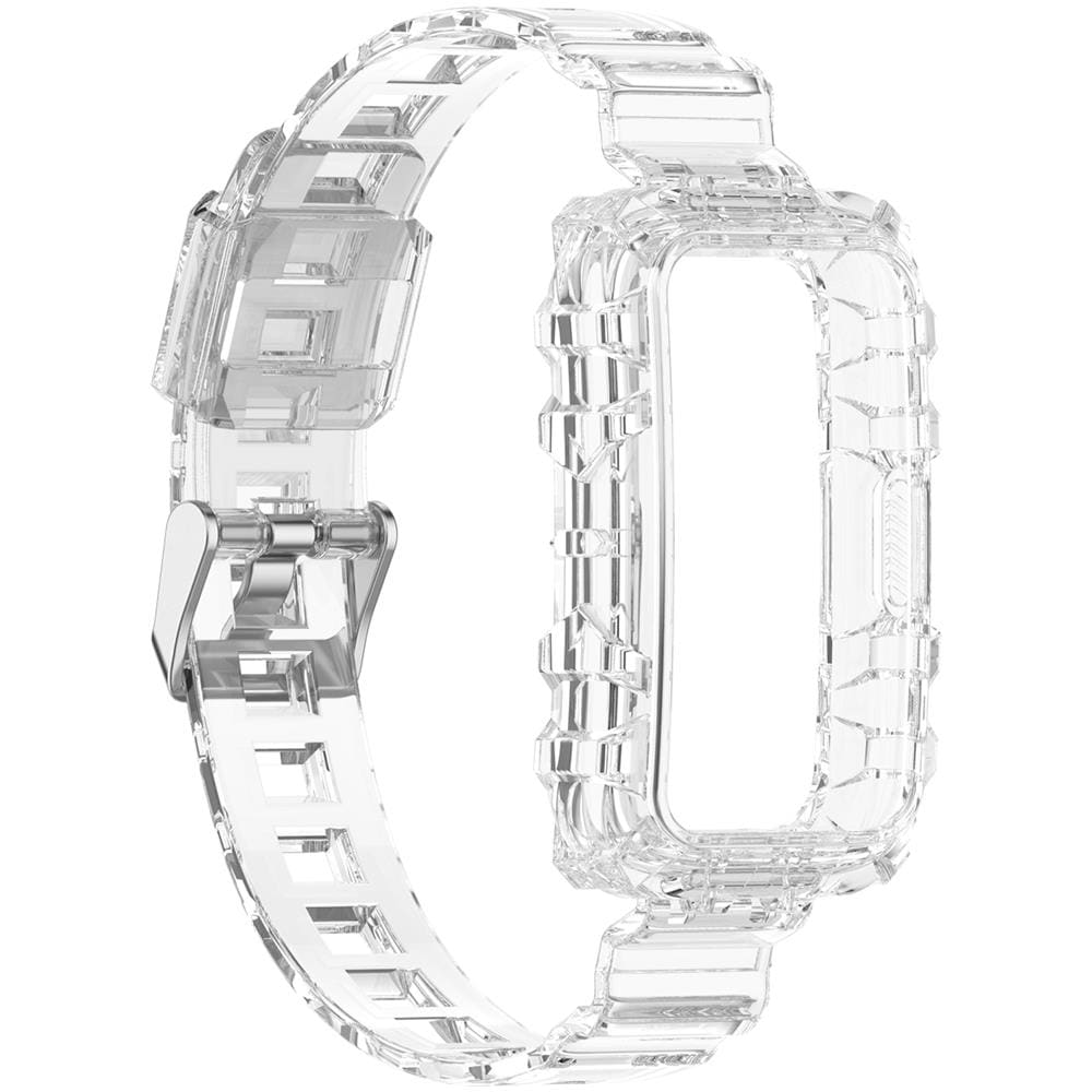 Cinturino E Cassa Dell'orologio In Tpu Transparent Huawei Band 7 / Band 6 / Band 6 Pro, Honor Band 7 / Band 6 - Foto 1
