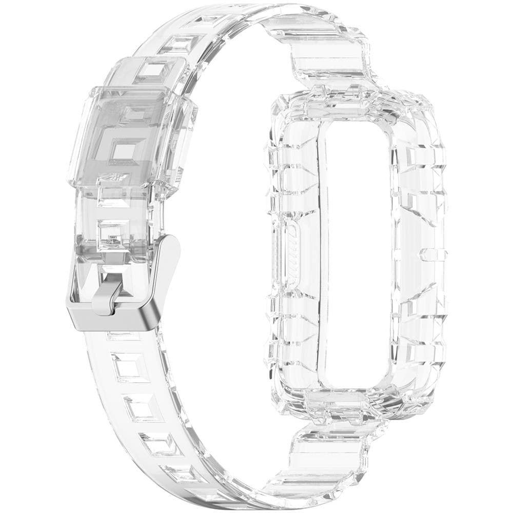 Cinturino E Cassa Dell'orologio In Tpu Transparent Huawei Band 7 / Band 6 / Band 6 Pro, Honor Band 7 / Band 6 - Foto 4