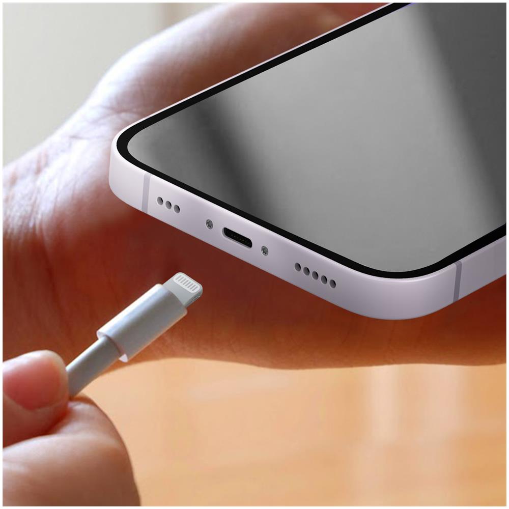 Connettore Di Ricarica Compatibile Per Iphone 14, Lightning + Microfono Lilla - Foto 5