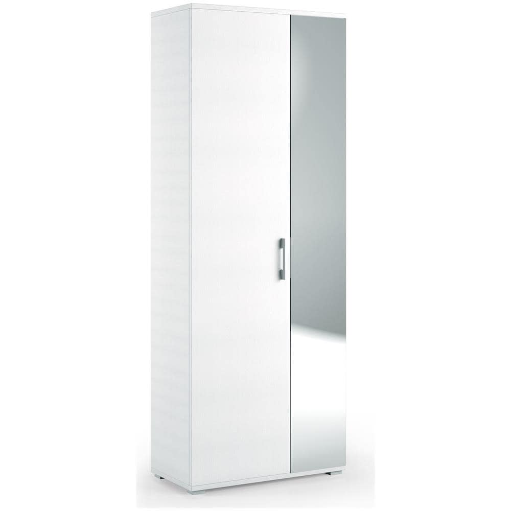 Mobiletto Multiservizio Terraneo - 7 Ripiani, Effetto Pelle Fiore, Grigio - Foto 8