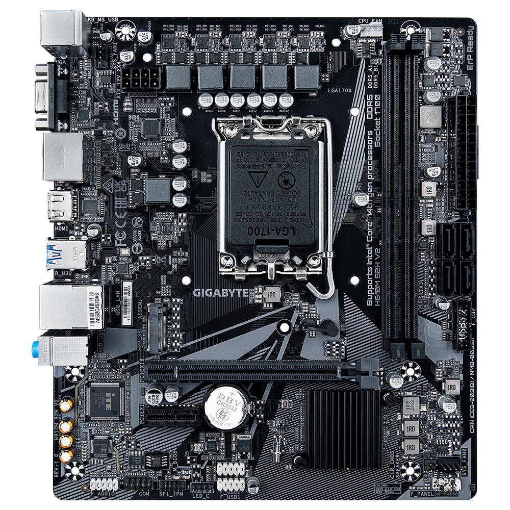 H610M S2H V2 scheda madre Intel H610 Express LGA 1700 micro ATX - Foto 2