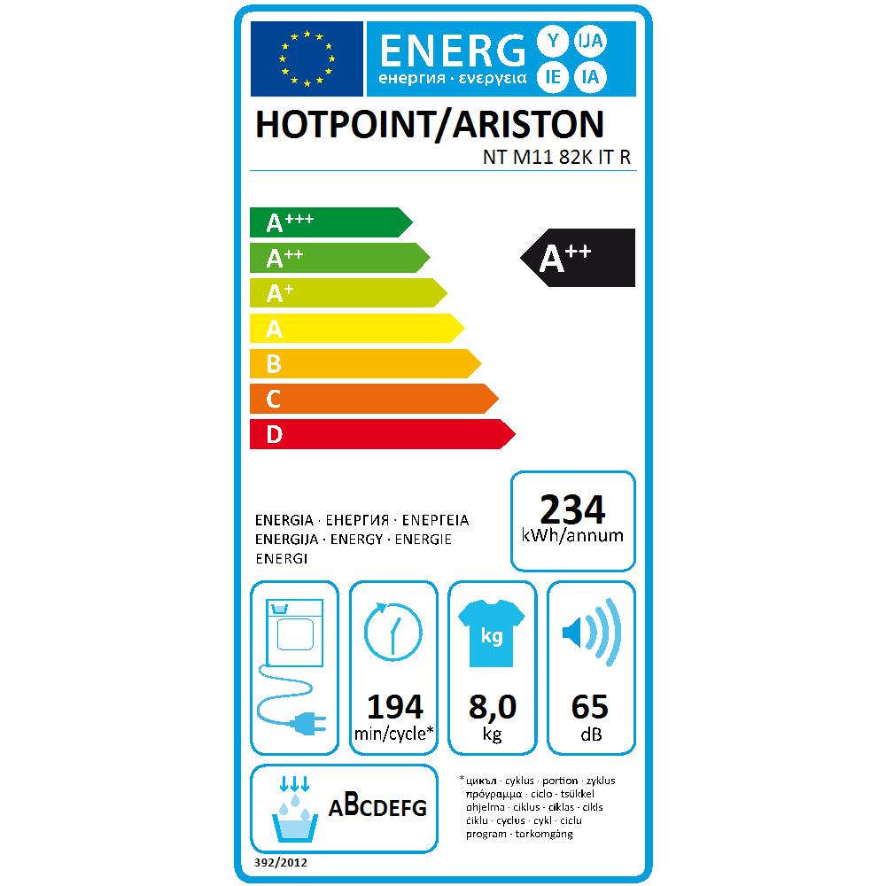 Asciugatrice NTM1182KITR 8 Kg Classe A++ a Condensazione con Pompa di Calore - Foto 2