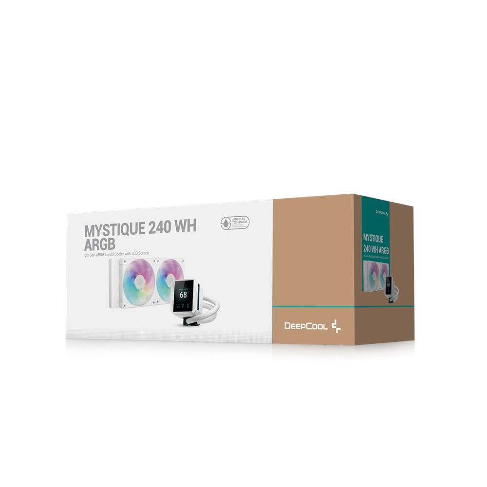 Dissipatore CPU a Liquido Mystique 240 WH ARGB per Socket Intel LGA 1150 / 1151 / 1155 / 1200 / 1700 e Socket AMD AM4 / AM5 - Foto 6