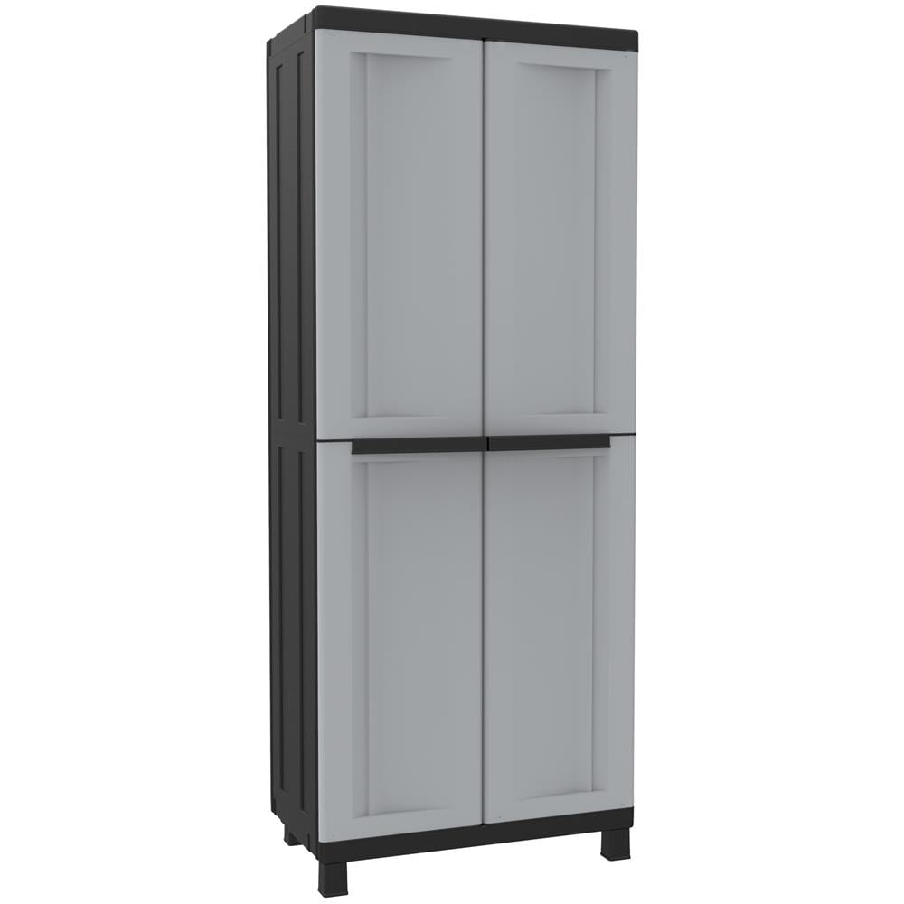 Armadio Twist black 2680 Armadio 2 ante e 3 ripiani L68 x P39 x H170cm - Foto 1