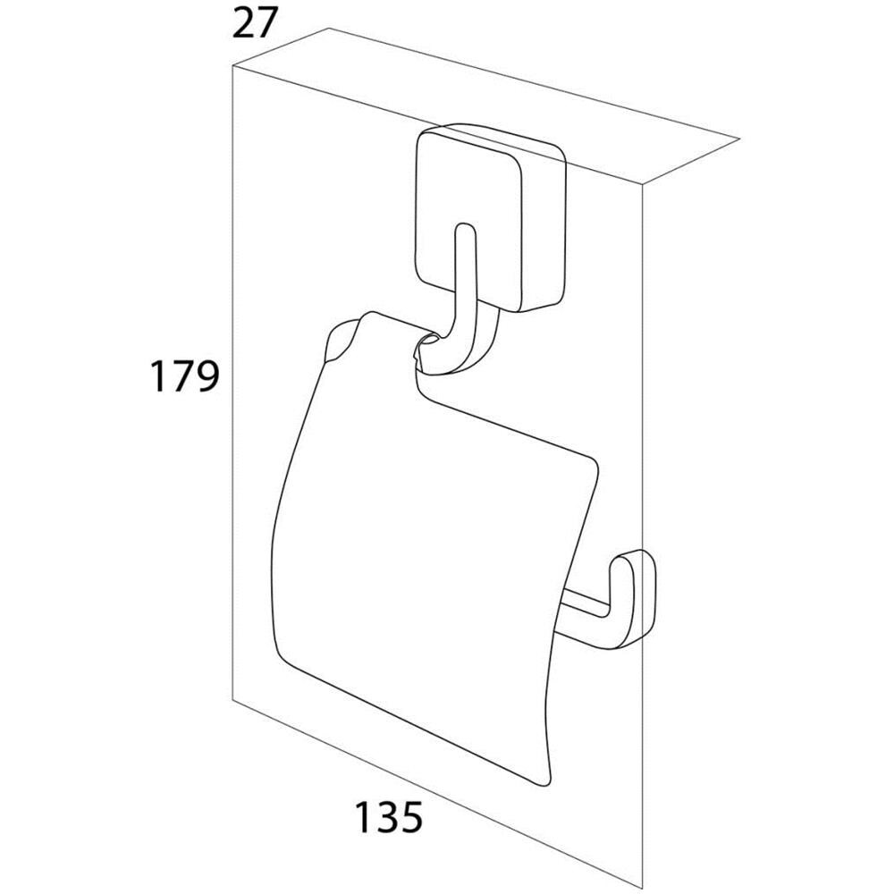 Porta Carta Igienica Impuls Argento 386630946 - Foto 8