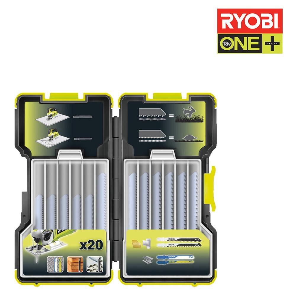 Set Di 20 Lame Per Seghetto Alternativo Oneplus Con Legno E Metallo 75-100mm Rak20jb - Foto 1