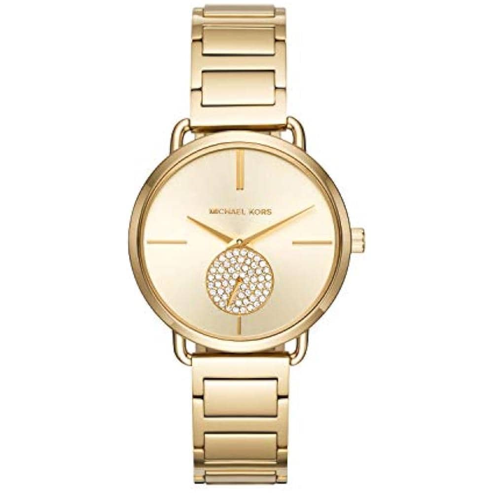 Women's Portia Mk3639 Gold Stainless-steel Quartz Fashion Watch - Foto 3