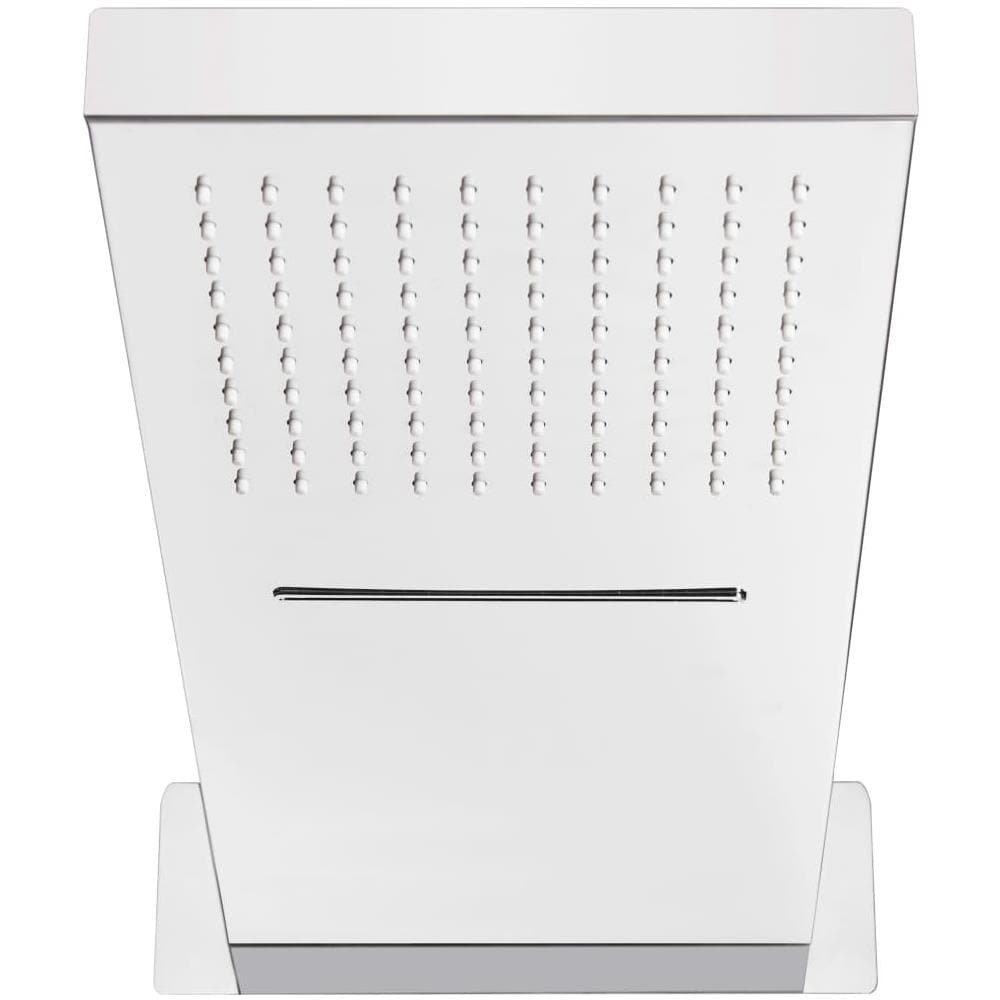 Soffione Doccia da Parete in Acciaio Inossidabile 201 Argento - Foto 3