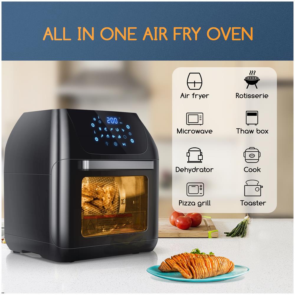 Odin Owen Friggitrice Ad Aria Da 12lt Forno Ad Aria Calda 9in1 Ledtouch - Foto 2