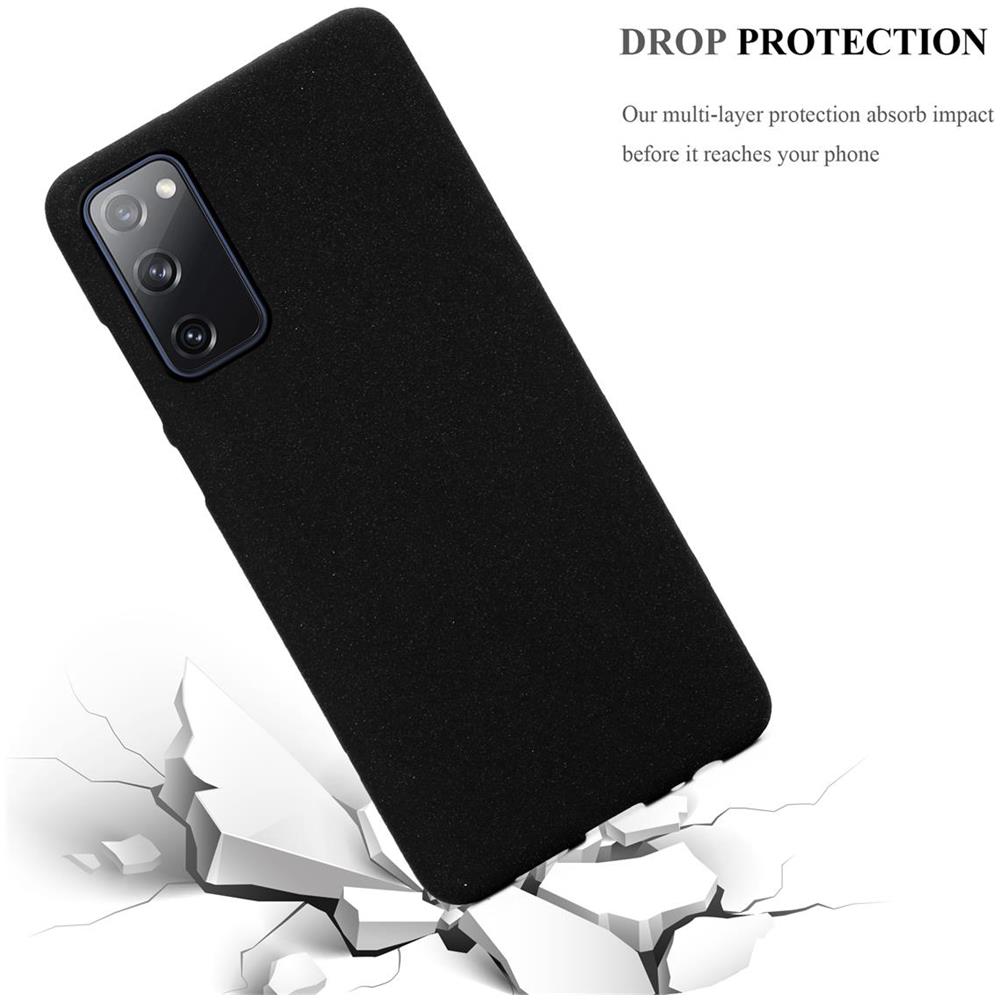 Custodia Compatibile Con Samsung Galaxy S20 Fe In Frost Nero - Coperchio Protettivo In Silicone Tpu Flessibile - Foto 7