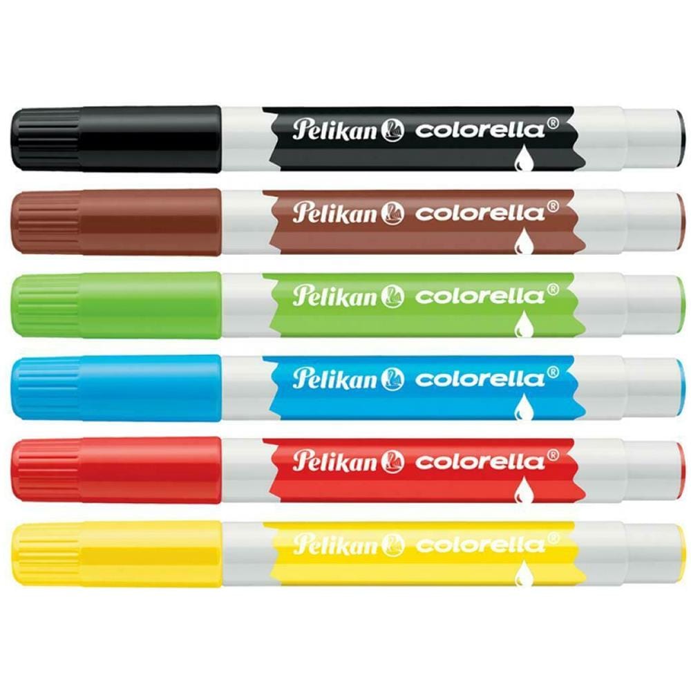 Colorella Marcatore Nero, Blu, Marrone, Verde, Rosso, Giallo 6 Pezzo (i)  - Foto 2