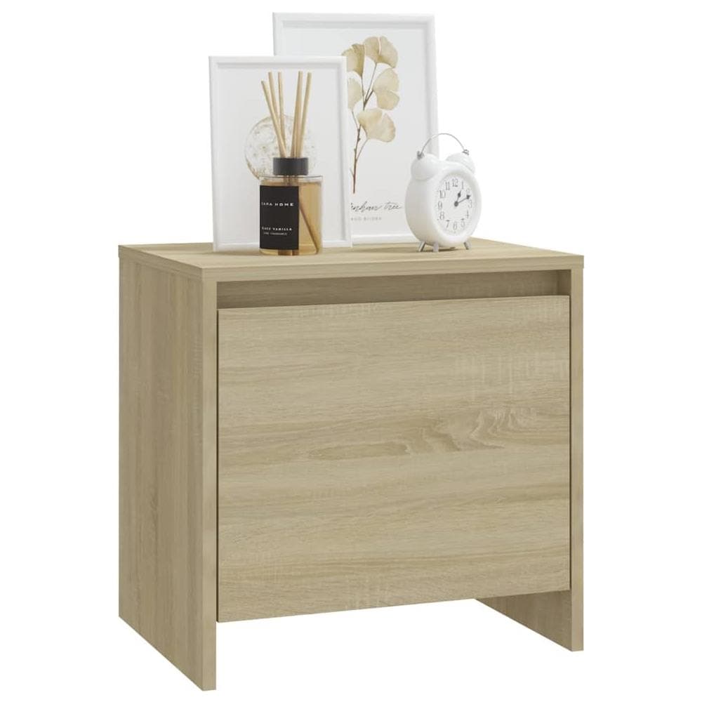 Comodino Rovere Sonoma 45x34x44,5 cm in Truciolato - Foto 3
