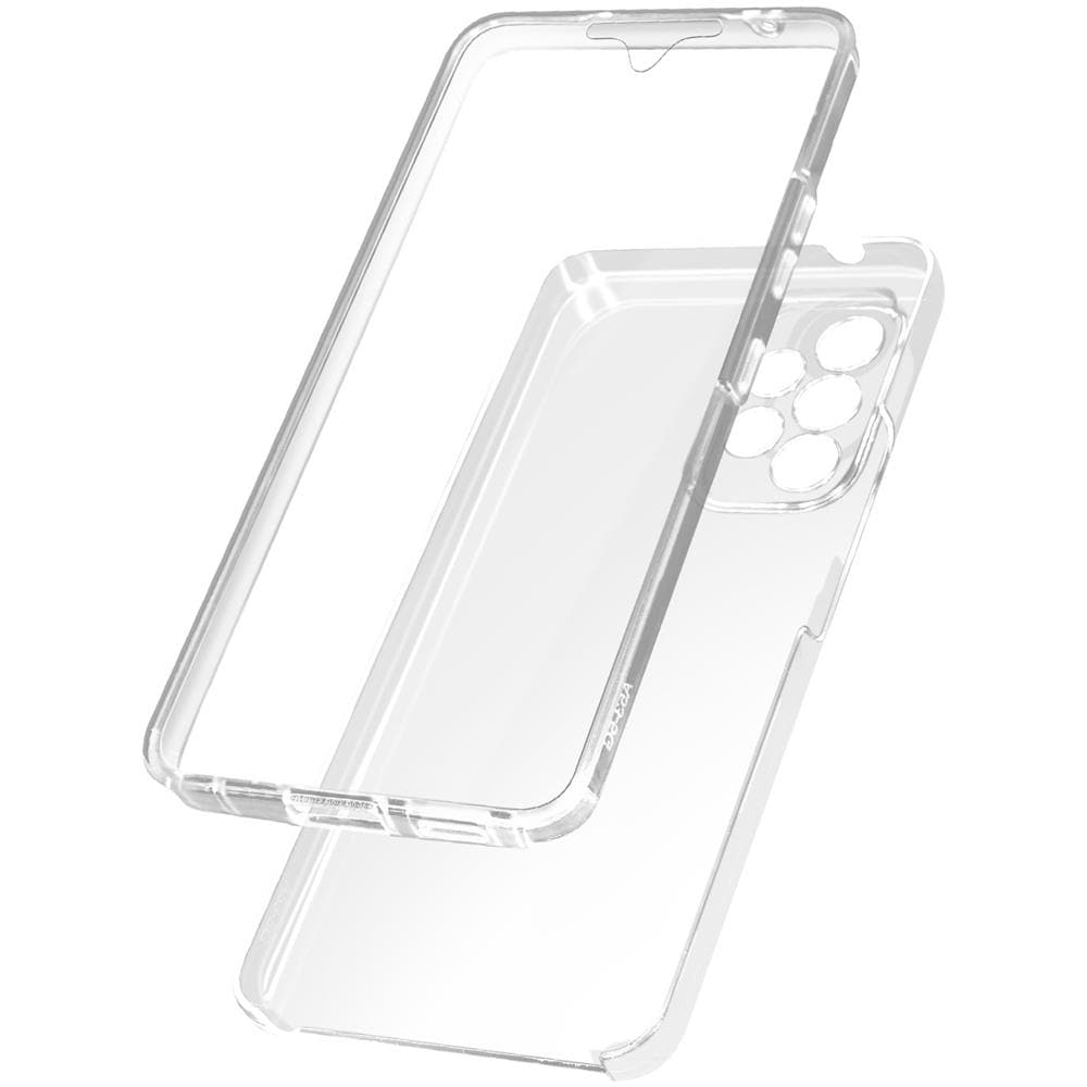 Cover Samsung Galaxy A53 5g Retro Rigido E Fronte Flessibile - Trasparente - Foto 1