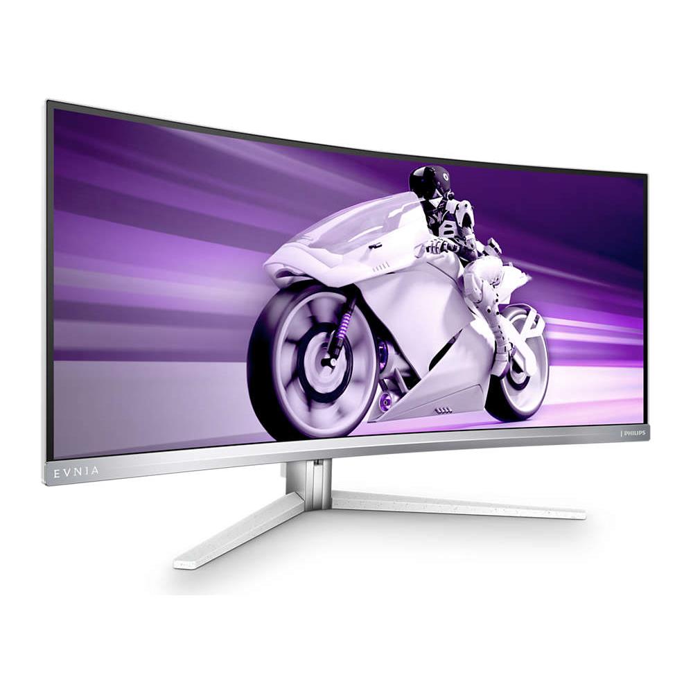 Monitor 34" OLED Curvo Gaming Evnia 34M2C8600/00 3440x1440 WQHD Tempo di Risposta 0.1 ms - Foto 1