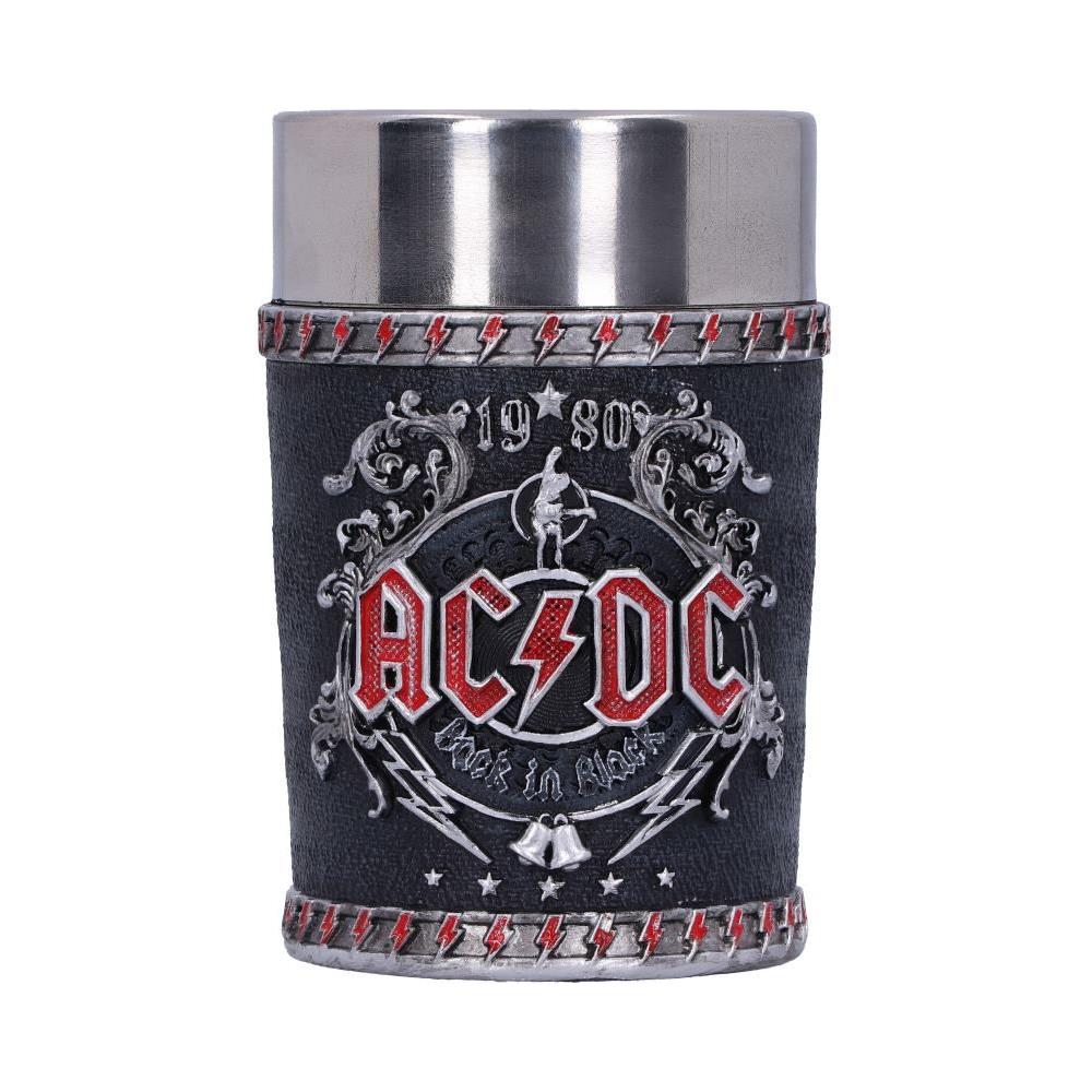 Nemesis Now - Ac /dc - Back In Black Shot Glass 8.5cm - Foto 1