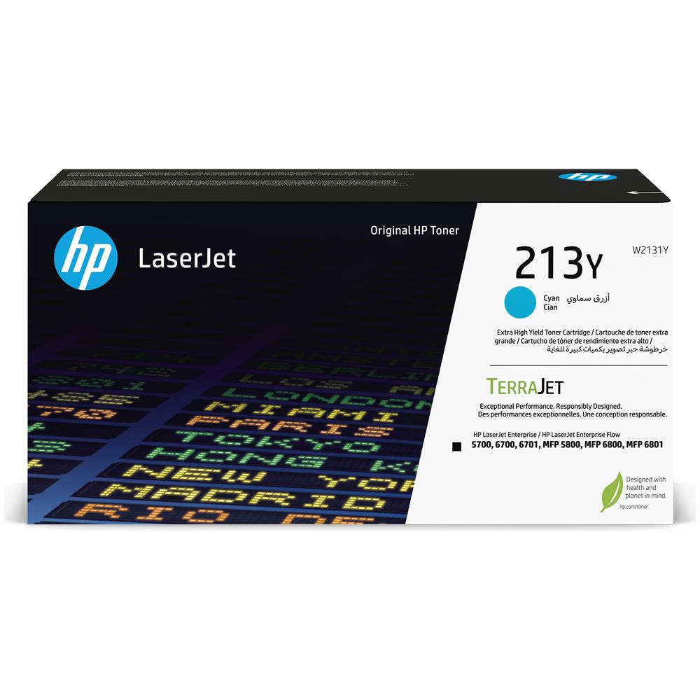 TONER ORIGINALE CIANO HP 213Y - Foto 1