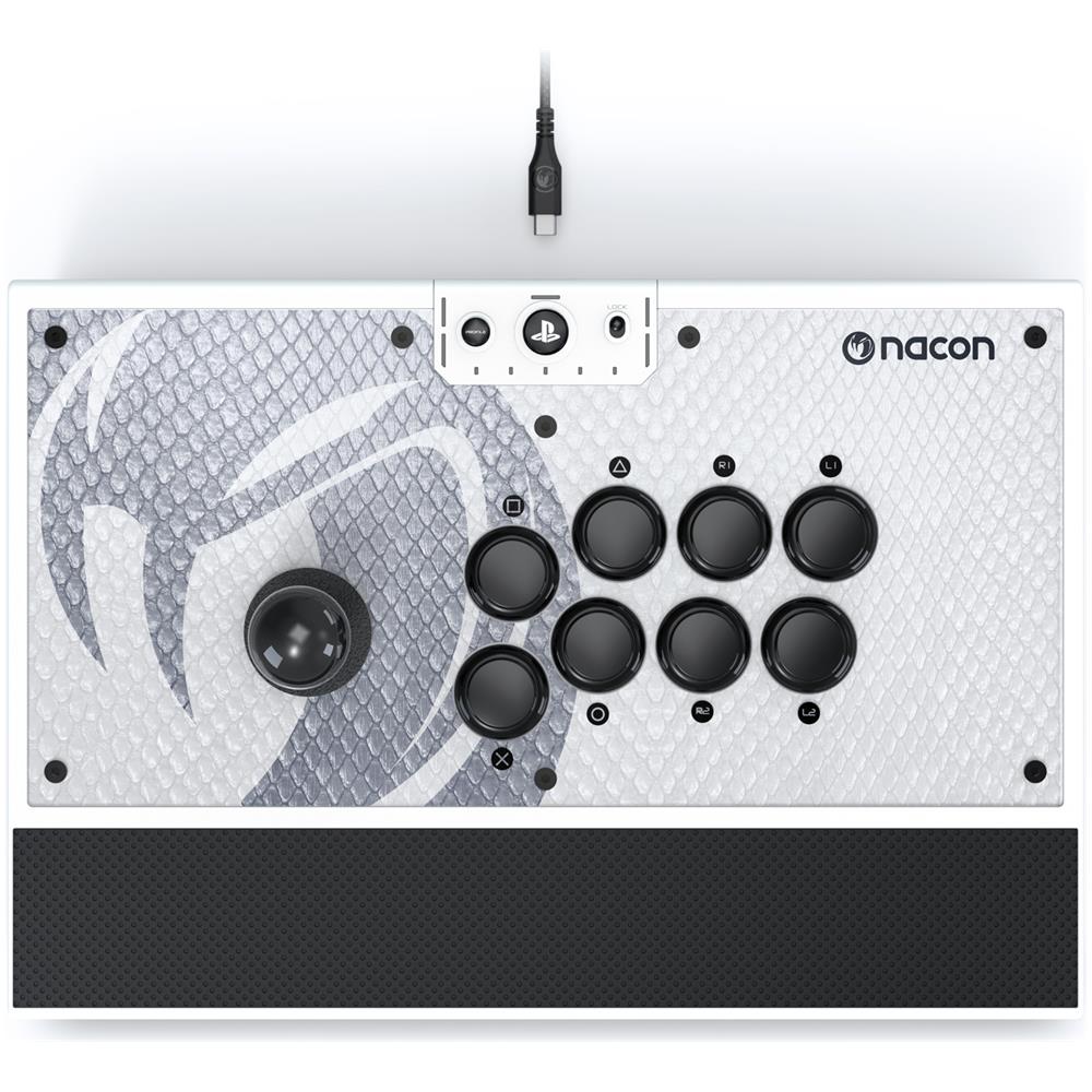 DAIJA Arcade Stick Nero, Bianco USB Speciale PC, PlayStation 4, PlayStation 5 - Foto 2