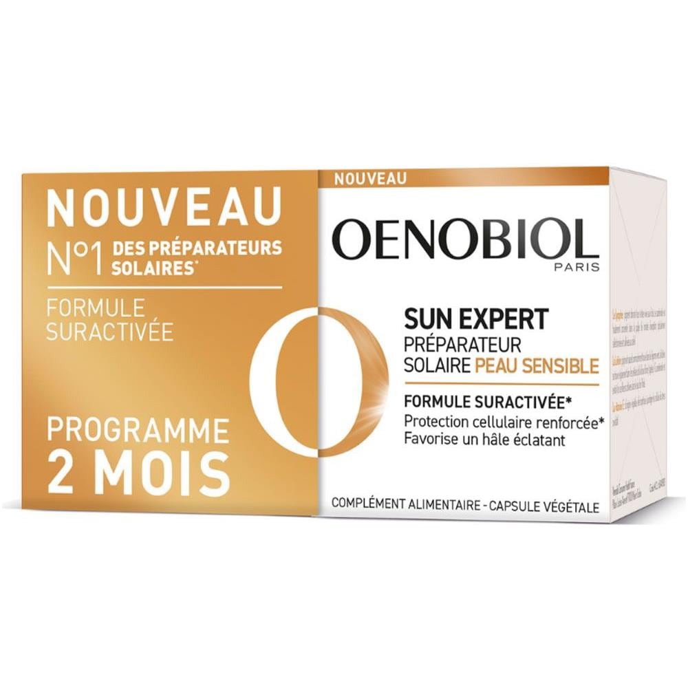 Preparatore Solare 2x30 Capsule Sun Expert Pelle Sensibile - Foto 1