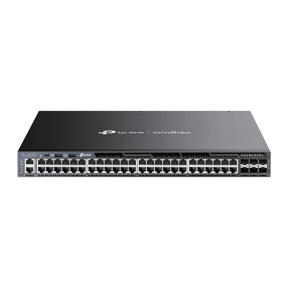 Omada SG6654XHP switch di rete Gestito L3 Gigabit Ethernet (10/100/1000) Supporto Power over Ethernet (PoE) 1U Nero - Foto 1
