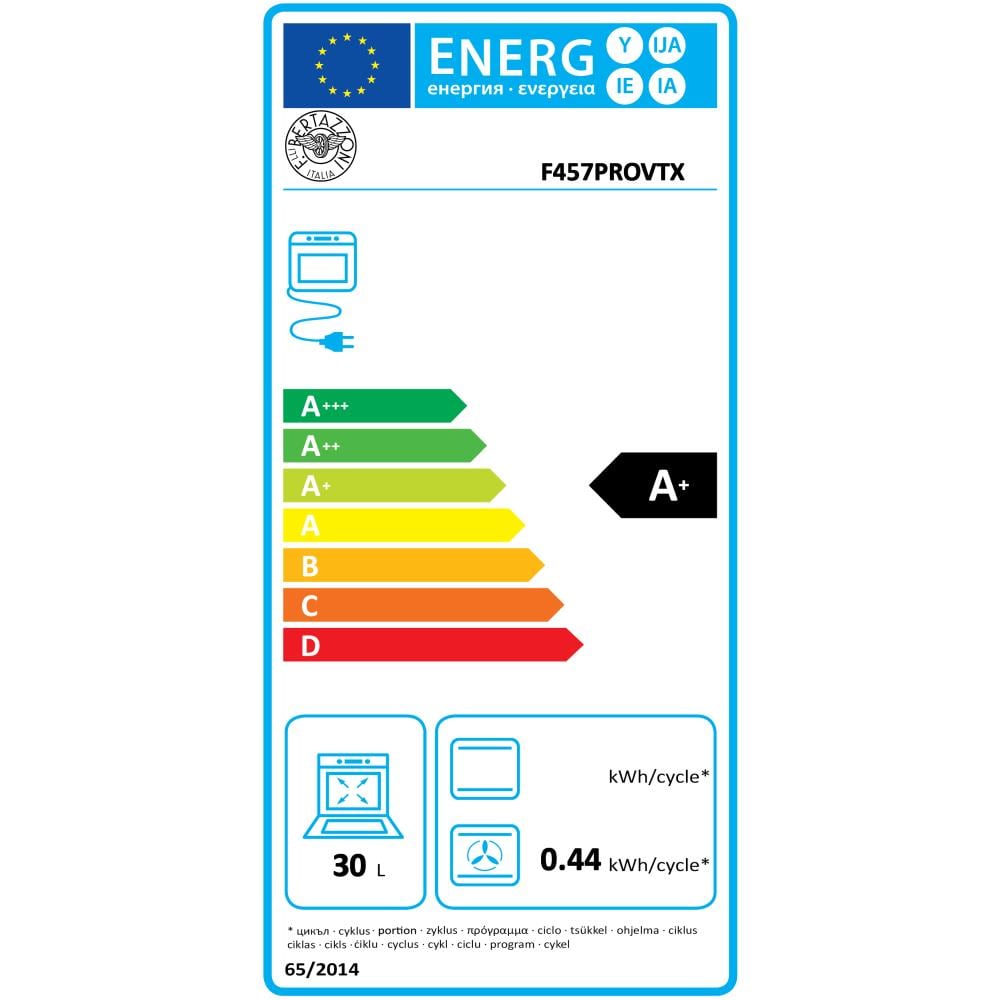 Forno Elettrico da Incasso F457PROVTX Capacità 31 L Multifunzione Cottura a Vapore Potenza 2900 W Colore Acciaio Inox - Foto 6