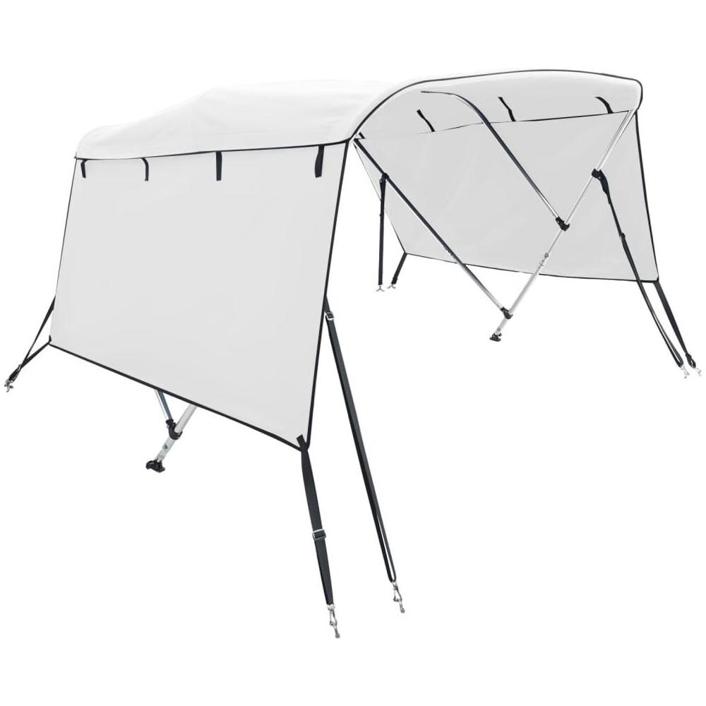Bimini di Prua con Pareti Laterali 3 Archi 183x (154-167) x137cm - Foto 1