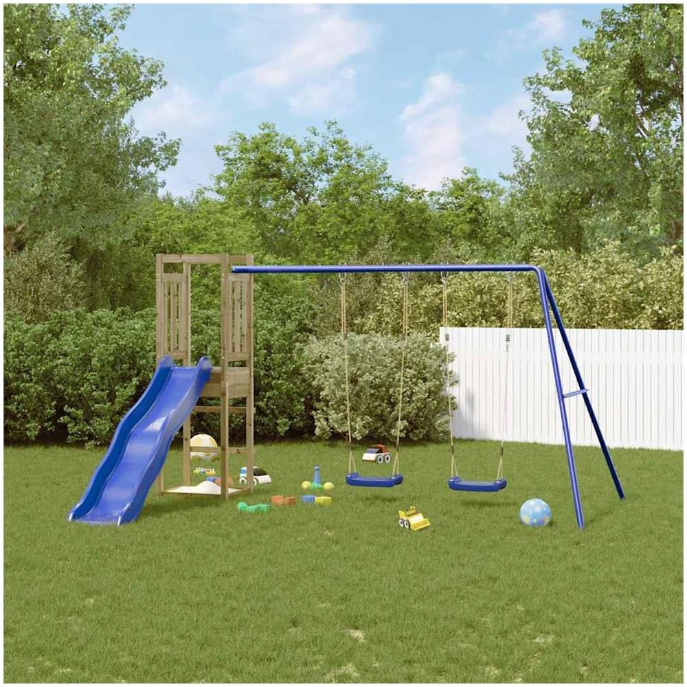 Set da Gioco da Esterno in Legno di Pino Impregnato - Foto 2